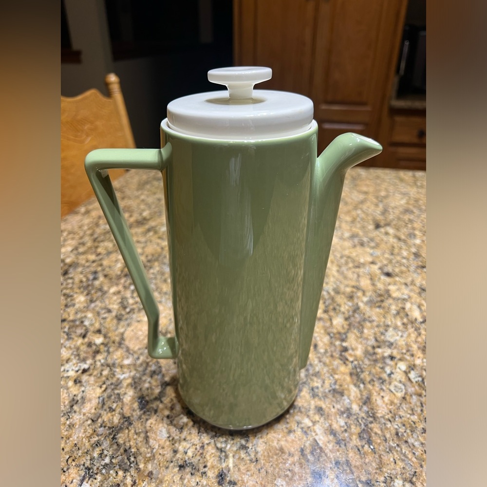 Homer Laughlin mid century modern orbit coffee pot